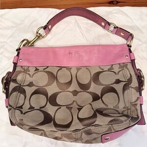 Coach Zoe hobo shoulder bag